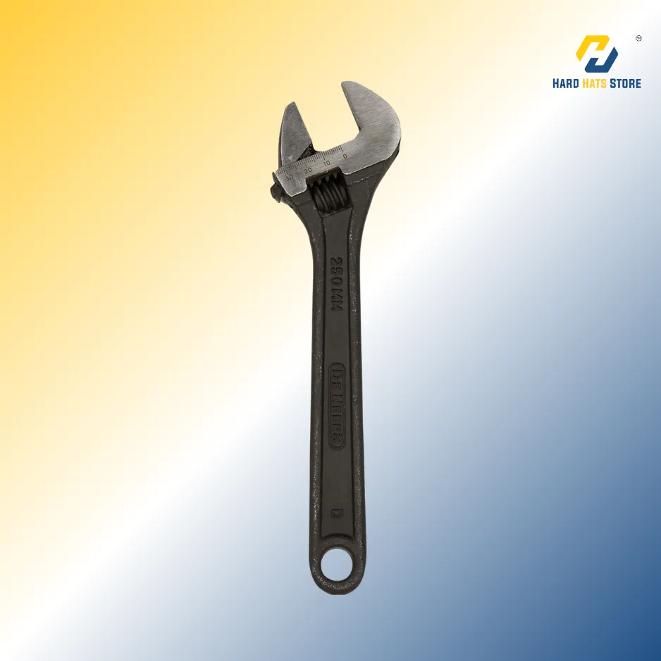 [1172-10] De Neers Adjustable Wrench (Phosphate Finish) 10"