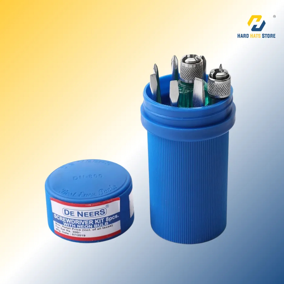 [DN-800] De Neers Screw Driver Set (Round Box)