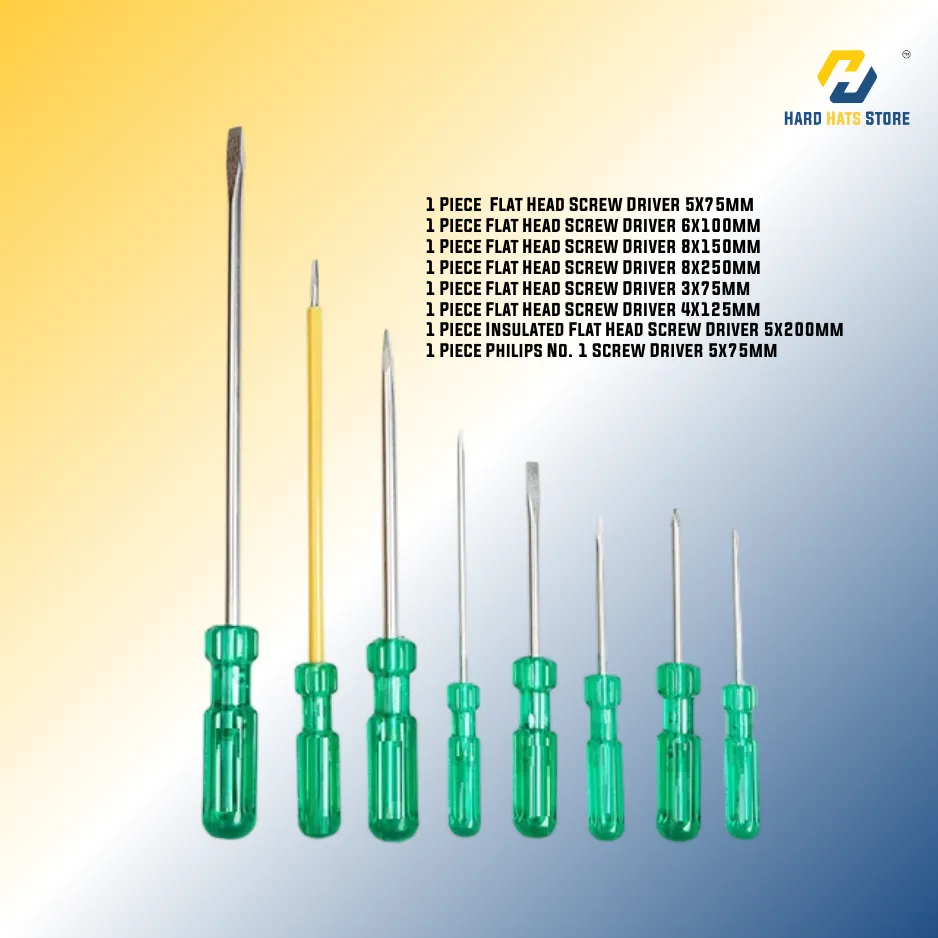 [1013] De Neers Screw Driver Kit 8 pcs