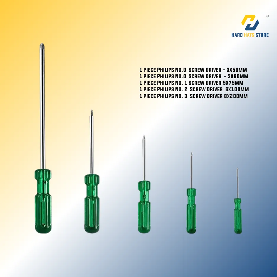 [1017] De Neers Philip Screw Driver Kit 5 pcs