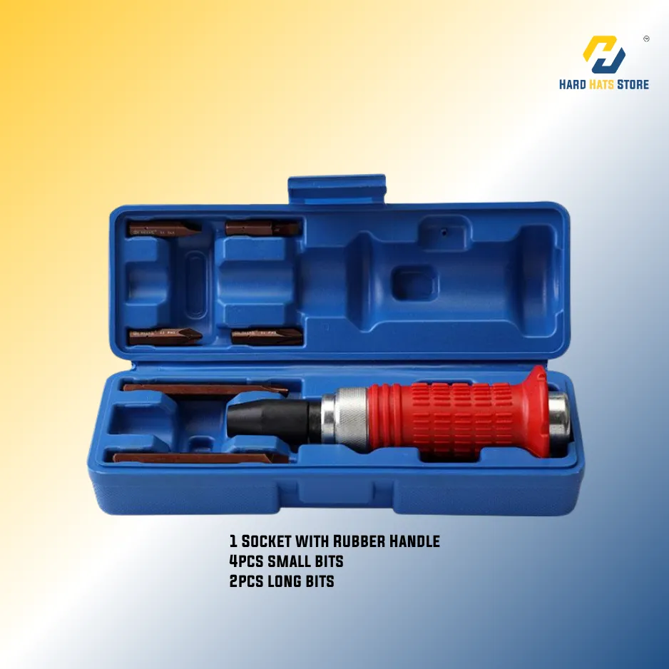 [ISD-7] De Neers Impact Screw Driver Set 7 pcs