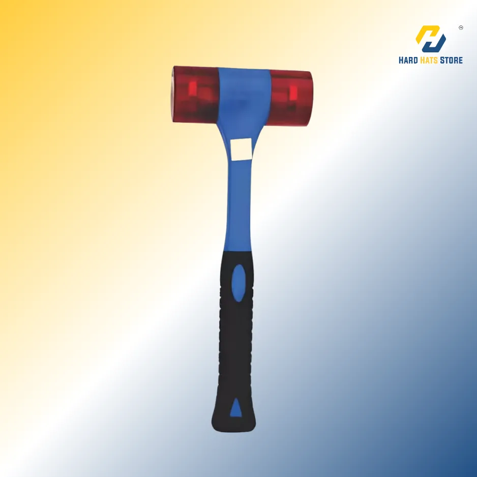 [DN-4293] De Neers Soft Faced Plastic Hammer - Fiberglass Body 50mm Dia