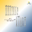 De Neers Combination Ring & Open End Spanners Set 12 pcs