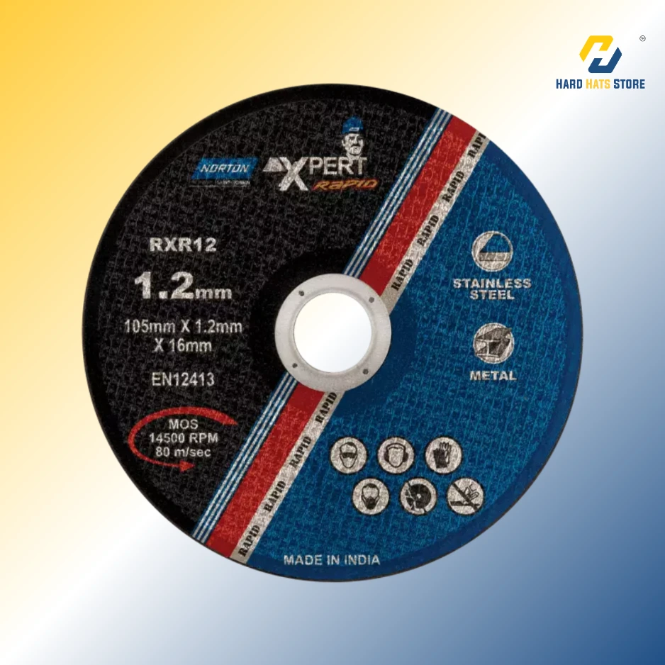 [RXR12] Norton Xpert Rapid Black Double Net 01/A 105 x 1.2 x 16 Cutting Wheels - RXR12