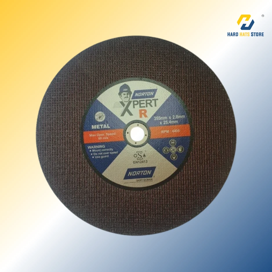 [RXR355] Norton Xpert Rapid Black Single Net 01/A 355 x 2.8 x 25.4 Chop saw Wheels - RXR355