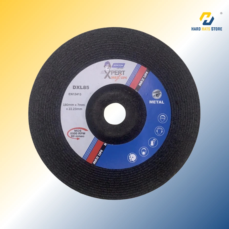 [DXL85] Norton Xpert Max Life 27/A 180 x 7 x 22.23 Grinding Discs - DXL85