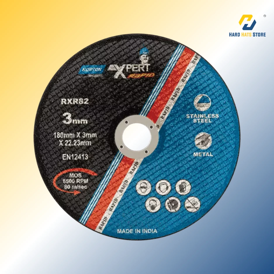 [RXR82] Norton Xpert Rapid 01/A 180 x 3 x 22.23 Cutting Wheels - RXR82