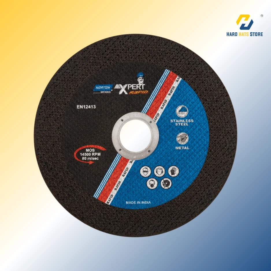 [RXB15] Norton Xpert Rapid Black Double Net 01/A 125 x 1 x 22.23 Cutting Wheels - RXB15