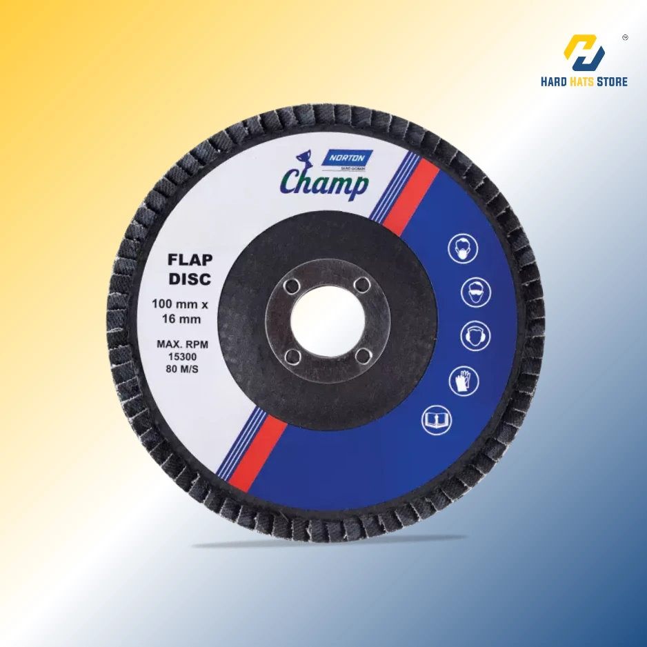 Norton Champ 36 Grit 100 x 16 Flap Discs - FP721