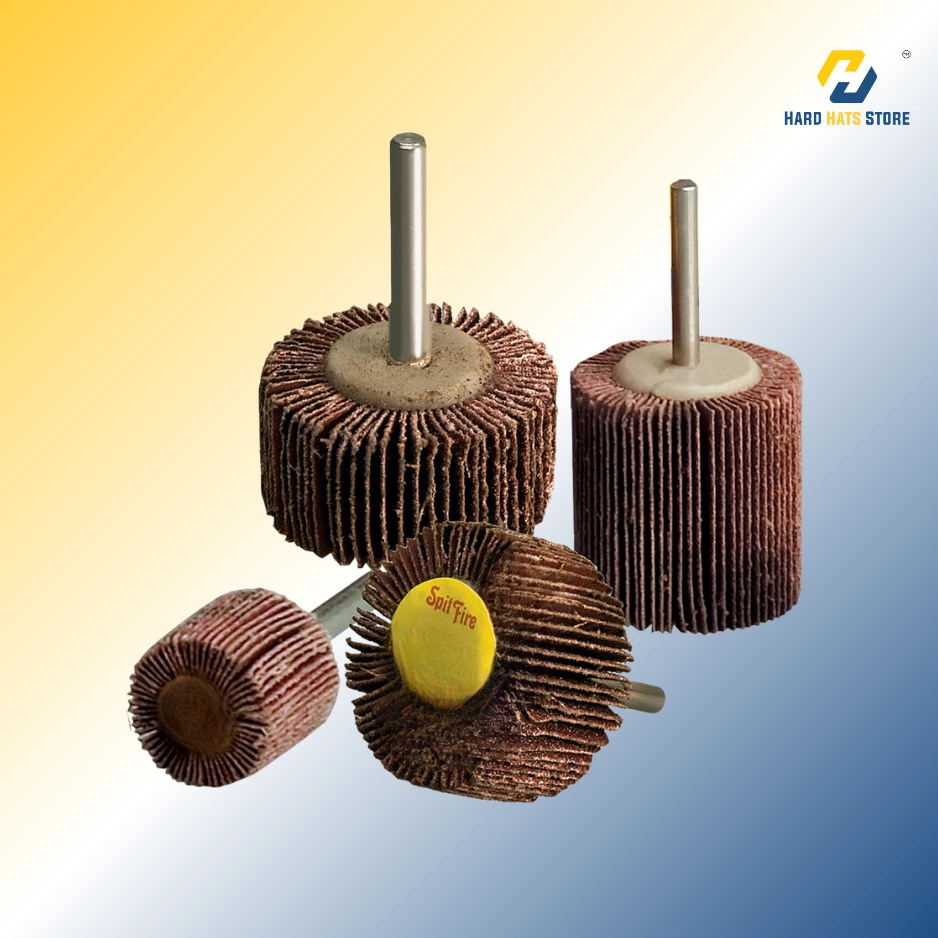 [FA55] Norton Spit Fire 120 Grit 25 x 25 x 6 Spindle Mops - FA55